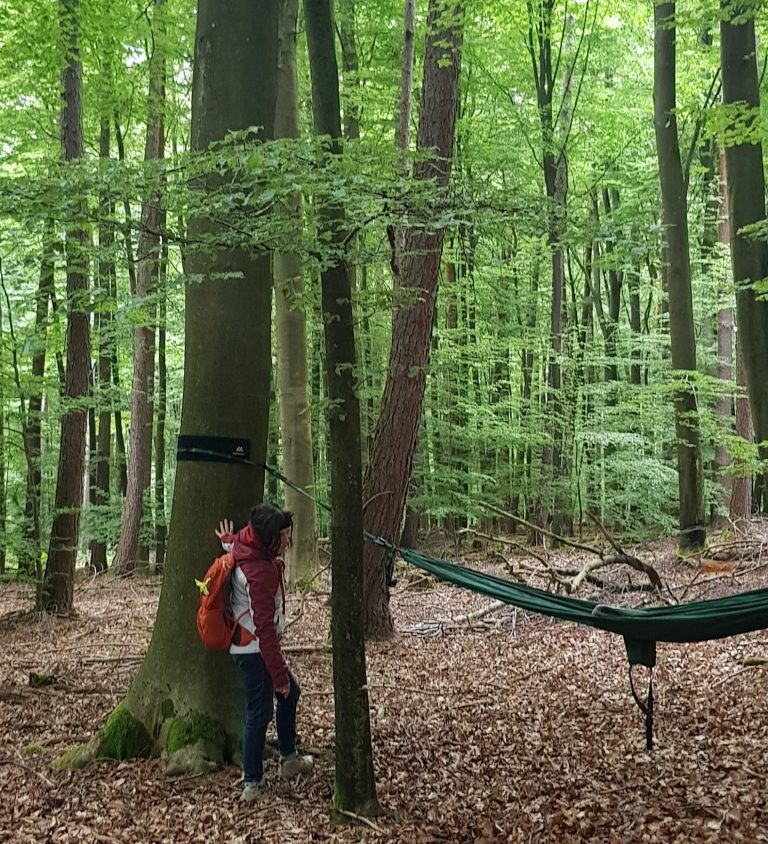 Waldbaden Hängematte Karlsruhe